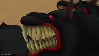 Kingdom Hearts - Cerberus the Giant Three-Headed Hellhound