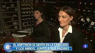 Montar una mesa de Navidad.  Lecci&oacute;n r&aacute;pida de protocolo para poner una mesa elegante en Navidad