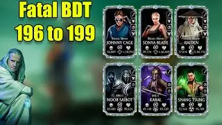 Fatal Black Dragon Tower 196 To 199 MK Mobile 2024