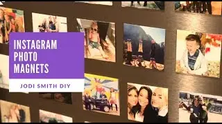 DIY Instagram Photo Magnets