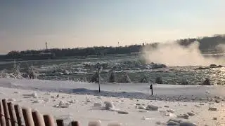 Frozen Niagara Fall 