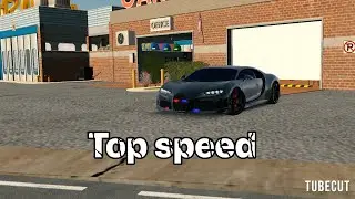 Black tiger Top speed in car parking | Bugatti Top speed|