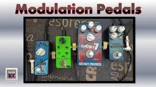 1.26 Обзор на Mosky ocean chorus, Caline Lucky7, Flamma mod fc05, Valeton coral mod II