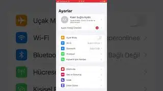 İphone ekran kaydı butonunu aktifleştirme