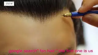 whole video for custom made wig hairline natural with hd lace #shorts