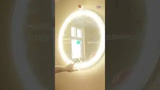 light mirror | led mirror | #mirrorwithlights #androidmirror #androidledmirror #ledmirror