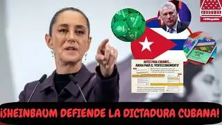 ¡SHEINBAUM DEFIENDE LA DICTADURA CUBANA! #ElRapidínEnVivo 04-Feb-26