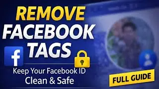 Remove Unwanted Facebook Tags | Keep Your Facebook ID Clean & Safe🔒#FacebookTips #RemoveFacebookTags