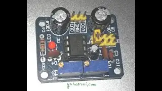 How to fix duty cycle controller with ne555 timer(PWM control) [from ebay]