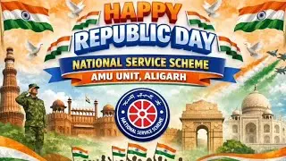 Prabhat Pheri, AMU Schools Student, Aligarh Muslim University,Aligarh. Republic Day Celebration 2K26