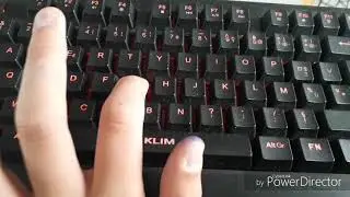 Unboxing du clavier klim domination