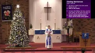 12-10-25 - Service at St. Paul's Lutheran Church Decatur, AL -  Advent