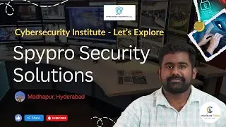 Best Cybersecurity Institute in Hyderabad  - Spypro Security Solutions | Our First Vlog