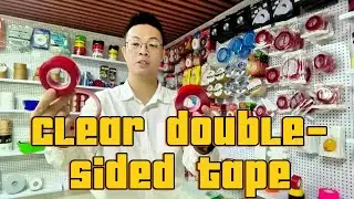 High strength double sided clear adhesive tape,permanent double sided clear mounting tape
