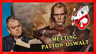 Meeting Patton Owalt at MCM Comic Con London
