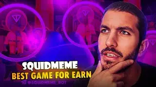 EARN $SMEME and $TON by playing games within the SquidMeme mini app.