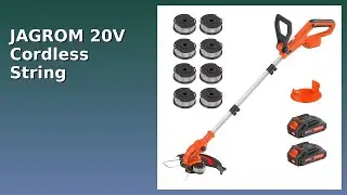 REVIEW (2025): JAGROM 20V Cordless String Trimmer. Features.