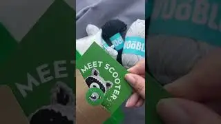 Here's a little relaxing crochet ASMR moment with Scooter the Raccoon for your afternoon 😌