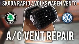 Skoda Rapid/Volkswagen Vento AC vent Repair