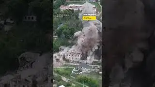 Ukrainian MiG-29 Drops AASM Hammer Bomb on a Russian Personnel Site #warinukraine