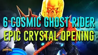 EPIC 6x 6 Star Cosmic Ghost Rider Cavalier Crystals - Marvel Contest of Champions