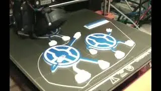 DIMECoin Magnets 3dprint timelapse