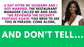 The restaurant called me &ldquo;You need to see the recording. Come alone, and don&rsquo;t tell your husband!&rdquo;