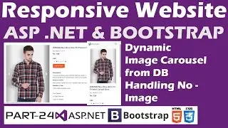 Responsive Website-ASP.NET&Bootstrap-Part 24-Online Shopping Site-Dynamic Image carousel