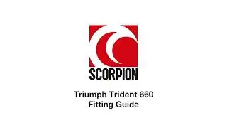 Triumph Trident 660 Scorpion Exhaust Fitting Guide
