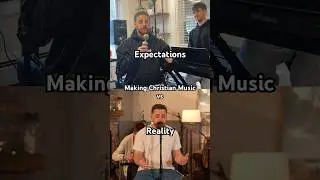Expectation vs Reality of Christian music 😭 #churchworship #worship