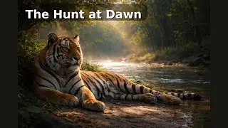 A Tiger&rsquo;s Story The Hunt at Dawn | Short Wildlife Story Moment