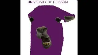 University Of Grissom Purple Lhamas 2026 Goal Horn