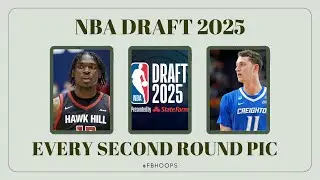 NBA Draft Evervy Second Round Pick Analysis
