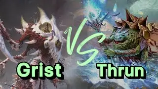 Grist, the Hunger Tide vs Thrun, Breaker of Silence CENTURION commander