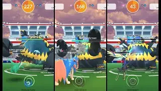 Guzzlord Solo Raid in Pok&eacute;mon GO with the Recommended Counters