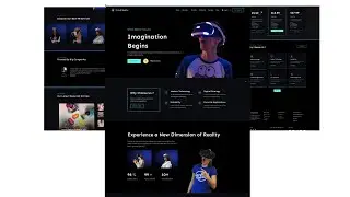 Building a Virtual Reality Landing Page with HTML, CSS, and JavaScript | Part-03(CSS)