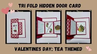 Tri Fold Hidden Door Card
