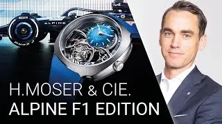 Talking new watches and F1 with H.Moser CEO Edouard Meylan
