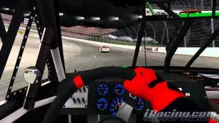 iRacing Truck Ract at Iowa Crash Controversy