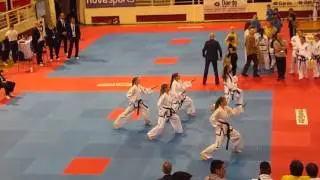 Bulgaria v Russia - Junior Female Team Pattern Semi Final