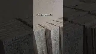 Whitewash Reclaimed Wood Wall Pameling Planks for Accent Walls, available in nail up application or