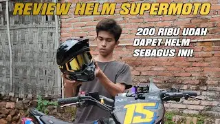 ANAK SUPERMOTO WAJIB BELI INI HELM!! HELM CROSS THX KIDS