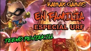 | TEEMO URF  | ESTO ESTA ROTO | PENTAKILL | GAMEPLAY EN ESPA&Ntilde;OL |
