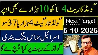 Gold price today | gold rate in Pakistan | gold market latest update I gold price prediction