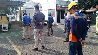Persiapan Safety Talk Masal Dan Worker Award Fuel Terminal BBM Malang.