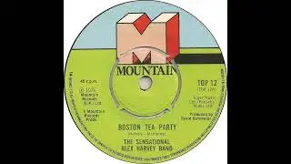 UK New Entry 1976 (154) Sensational Alex Harvey Band - Boston Tea Party