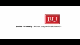 BU Bioinformatics Program Introduction