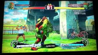 2DFighters.net - SSF4 PS3 Ranked - Blanka (KEP) vs Dhalsim