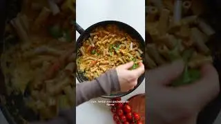 Creamy Pasta With Tomato Herb Fromage