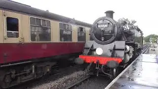 BR Standard Tack 4 no 80151 run around it's train at Sheffield Park